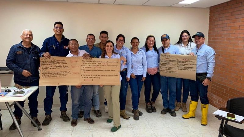 En este momento estás viendo Entrenamiento en el análisis de riesgos laborales con el círculo de trabajadores de Palmas del Cesar